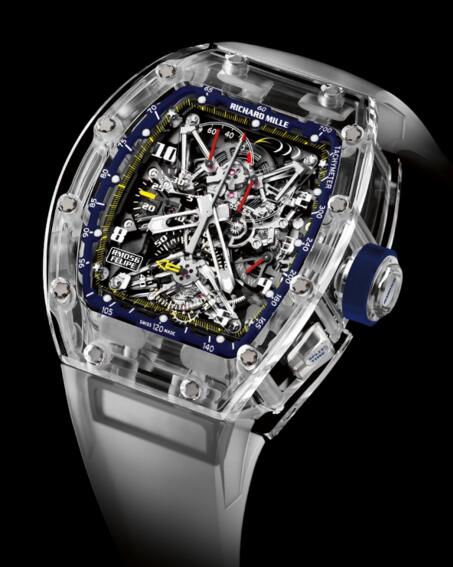 Review Richard Mille Replica RM 056 Tourbillon Chronograph Sapphire - Felipe Massa watch - Click Image to Close